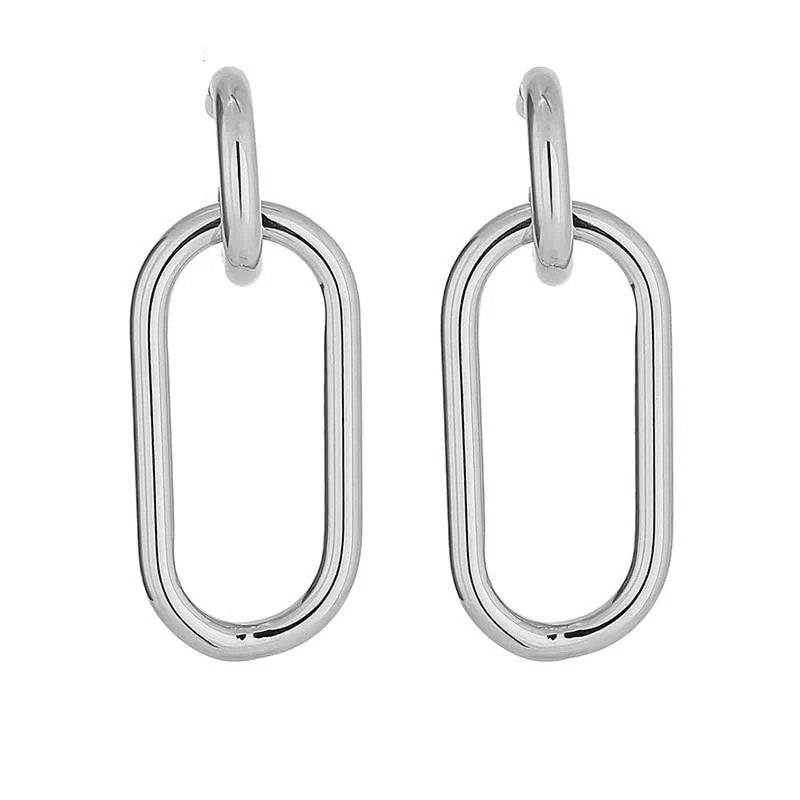 Yaqoot earrings alternative angle showing dangle design