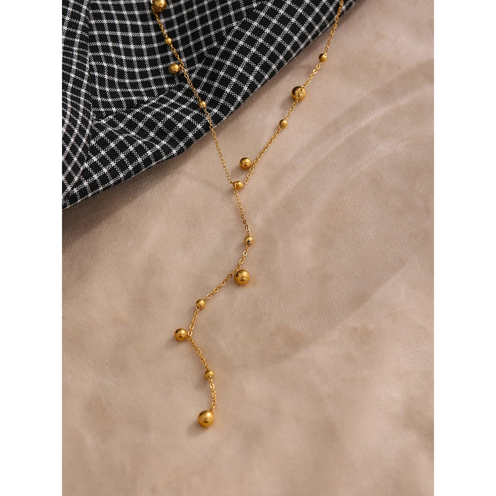 Aveline necklace styled as refined everyday jewelry