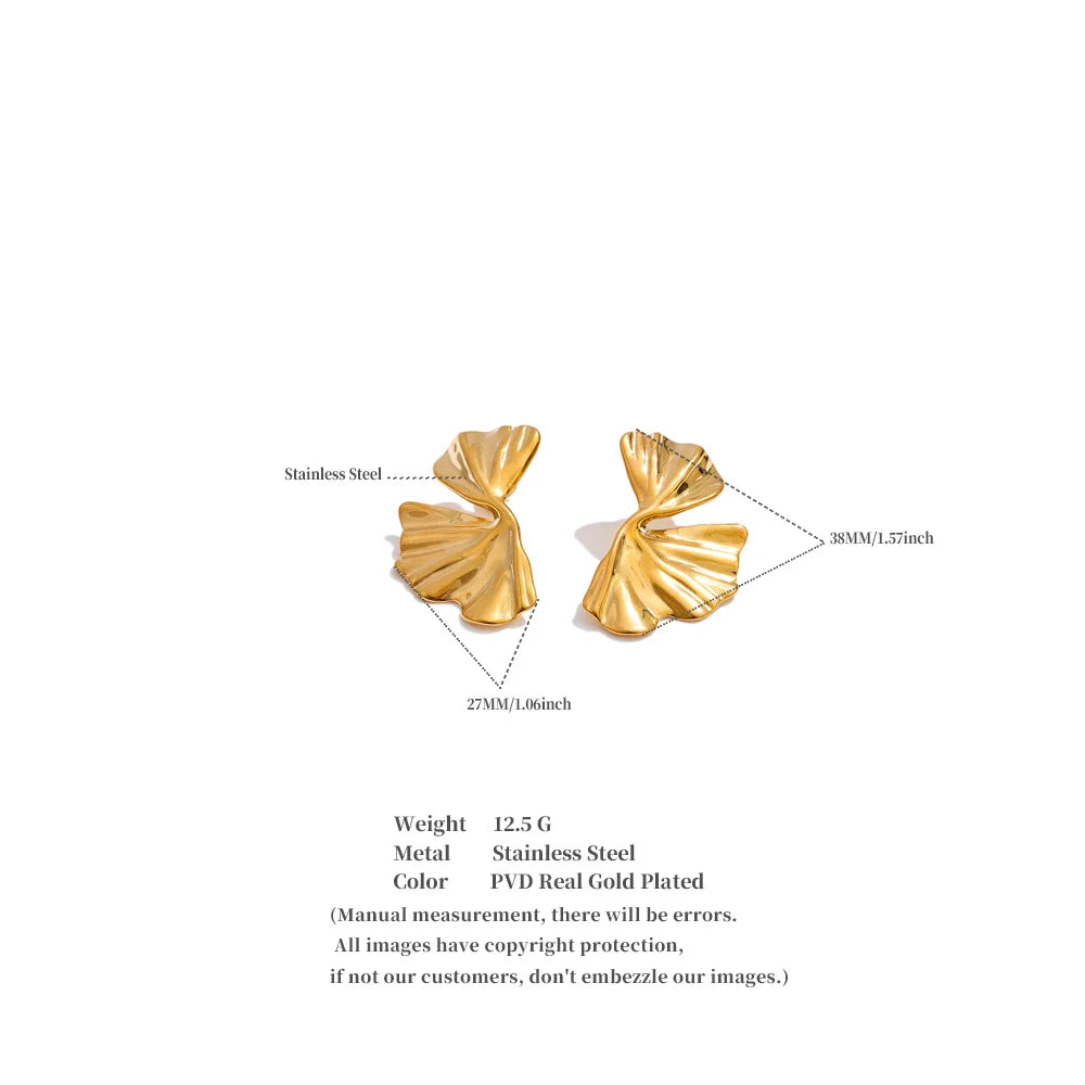 Florisse earrings displayed on a neutral background