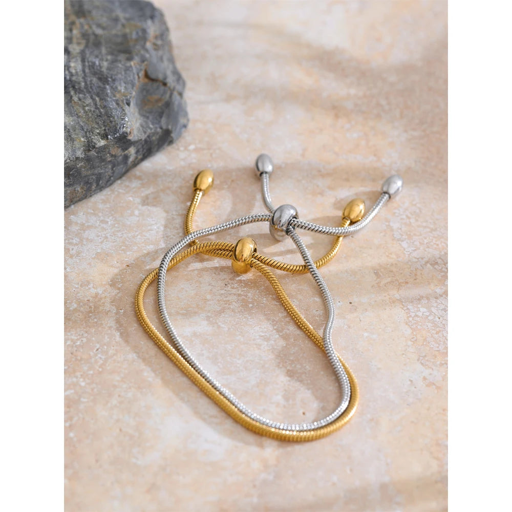 Ziba bracelet styled as easy everyday jewelry