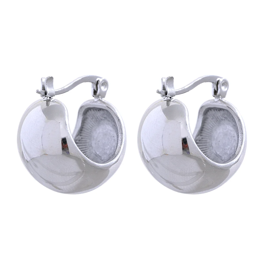 Azelia earrings alternative angle showing textured detail