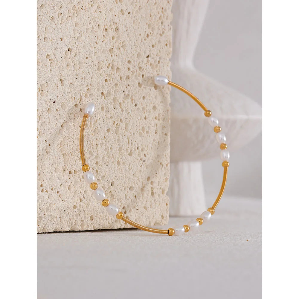 Tannaz bracelet styled as chic handmade-inspired jewelry