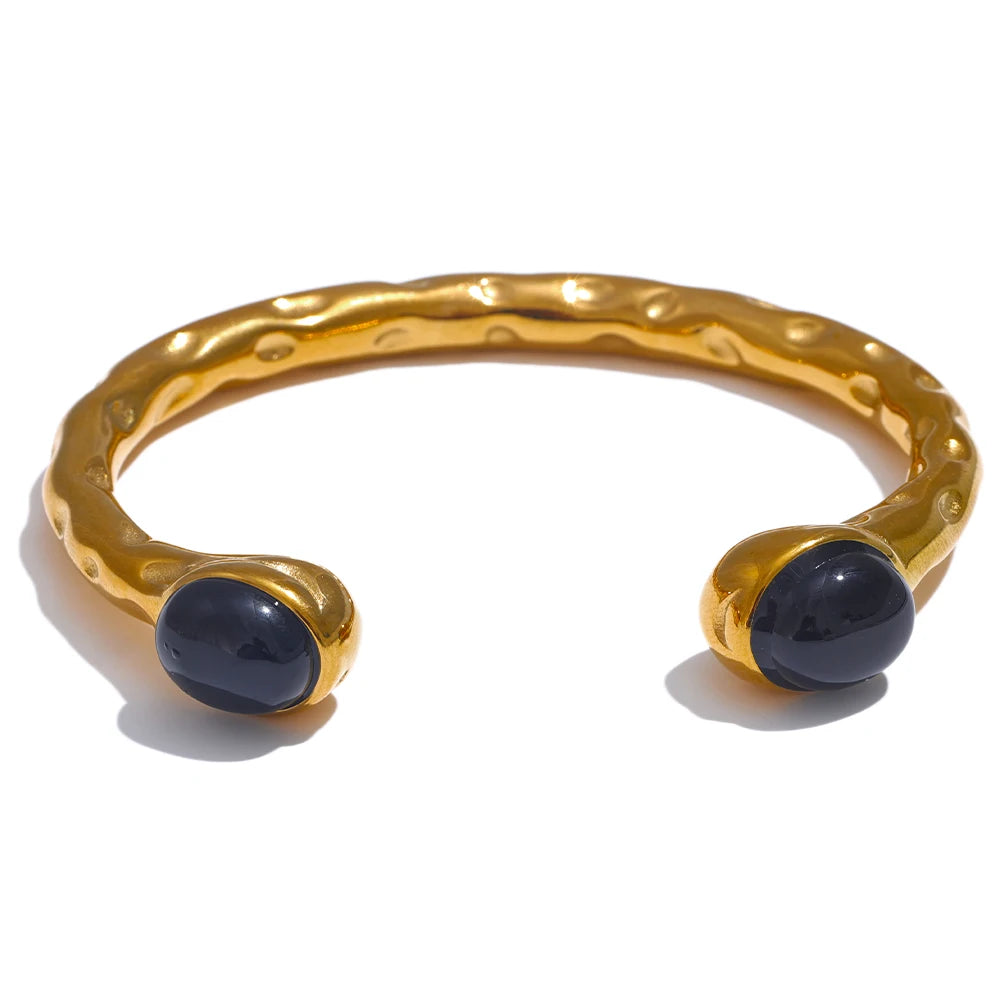 Dorna bracelet detail view showing polished finish