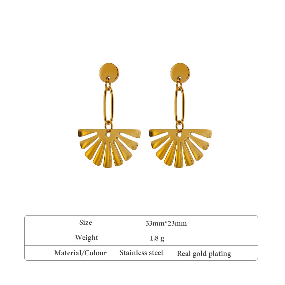 Marook earrings displayed on a neutral background