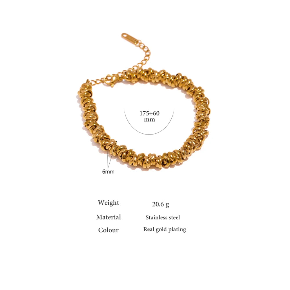 Shiva bracelet displayed on a neutral background