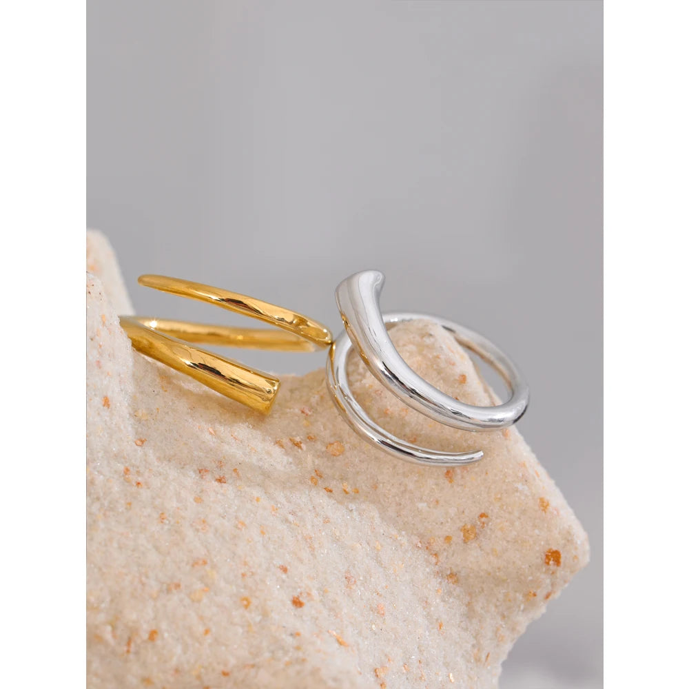 Luna ring styled for effortless everyday wear