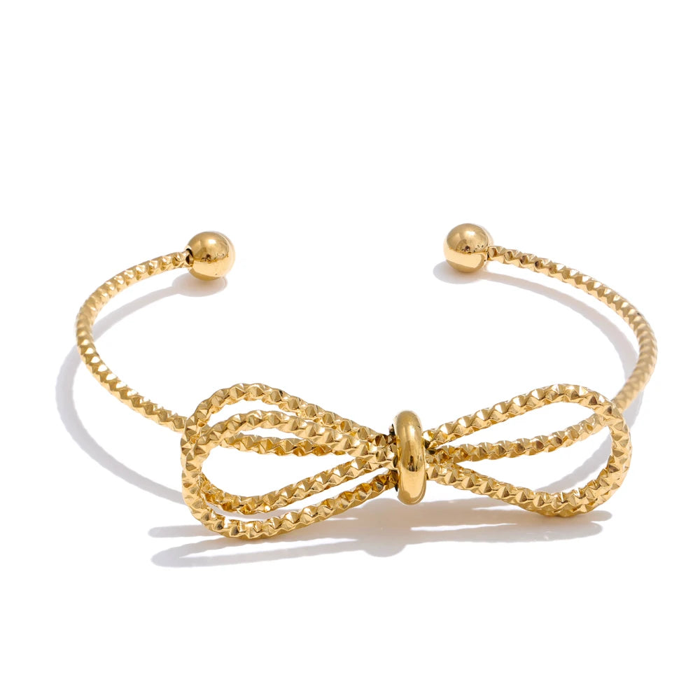 Saba bracelet styled as feminine everyday jewelry