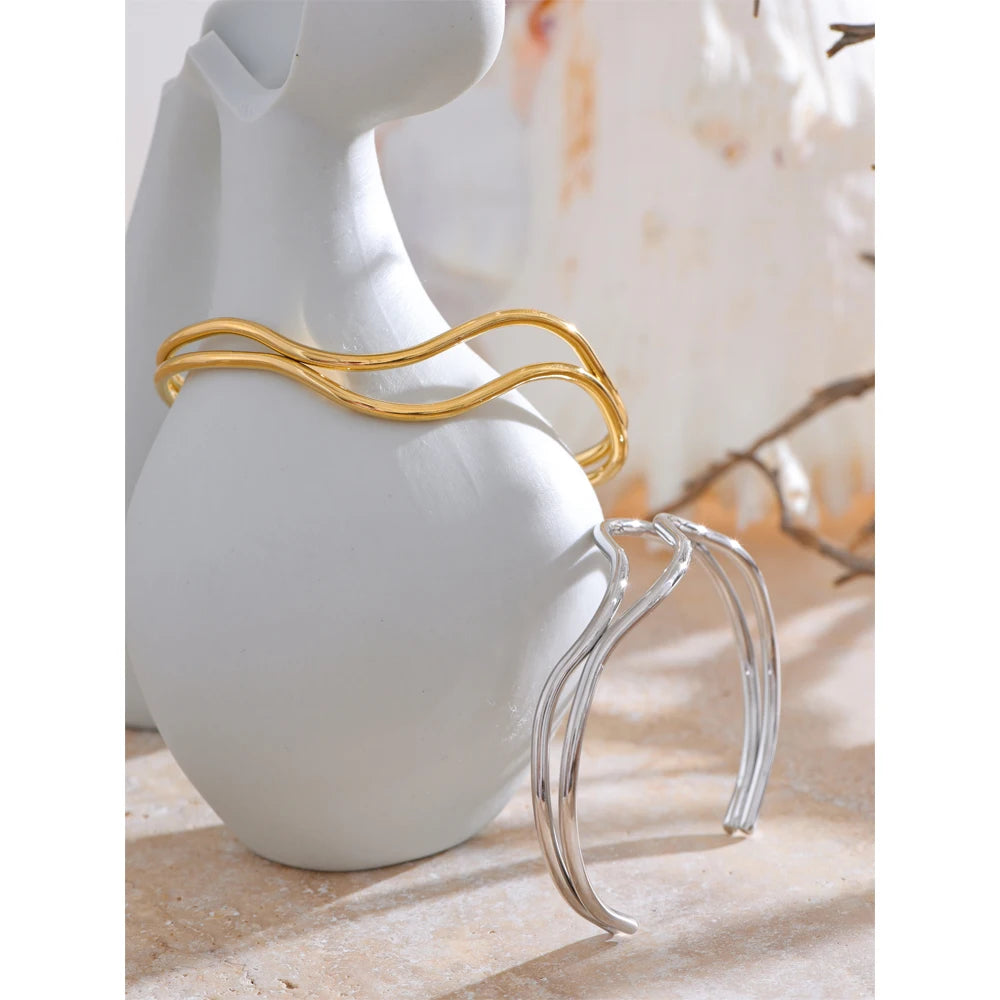 Viana bracelet styled as elegant modern jewelry