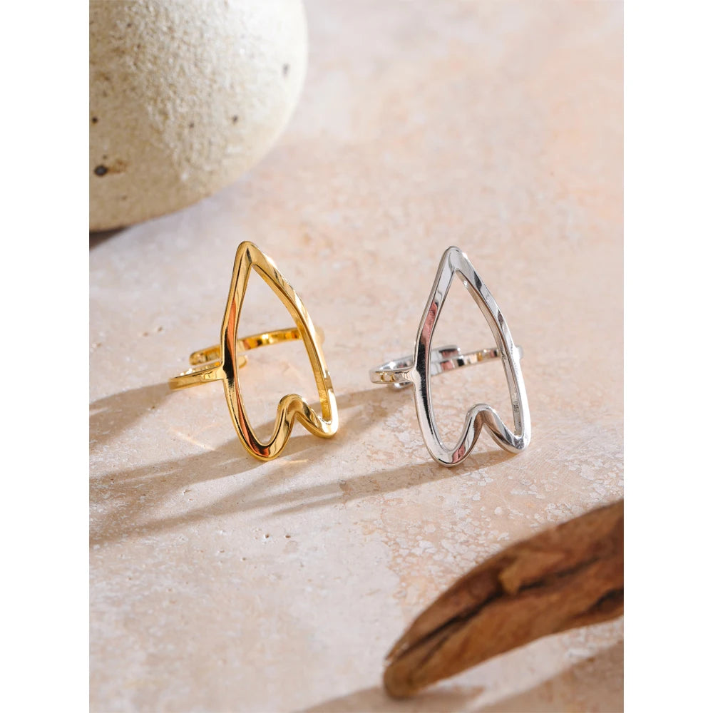 Delaram ring styled as a timeless everyday piece