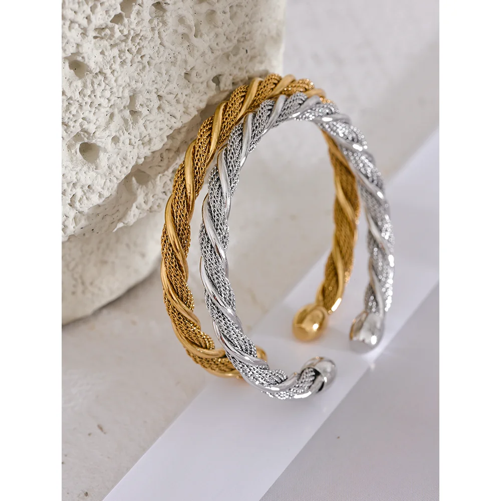 Kiana bracelet styled as modern everyday jewelry
