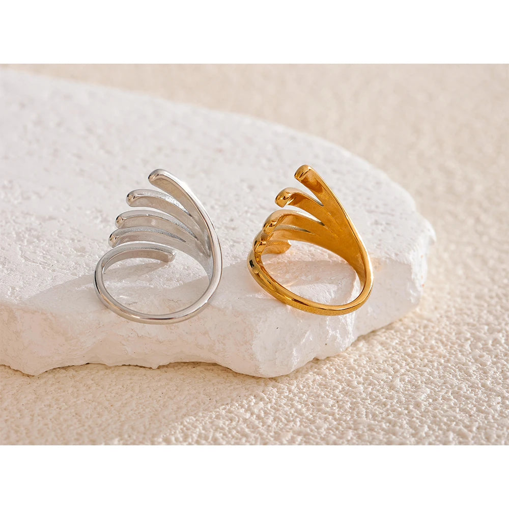 Nova ring styled as an effortless everyday statement