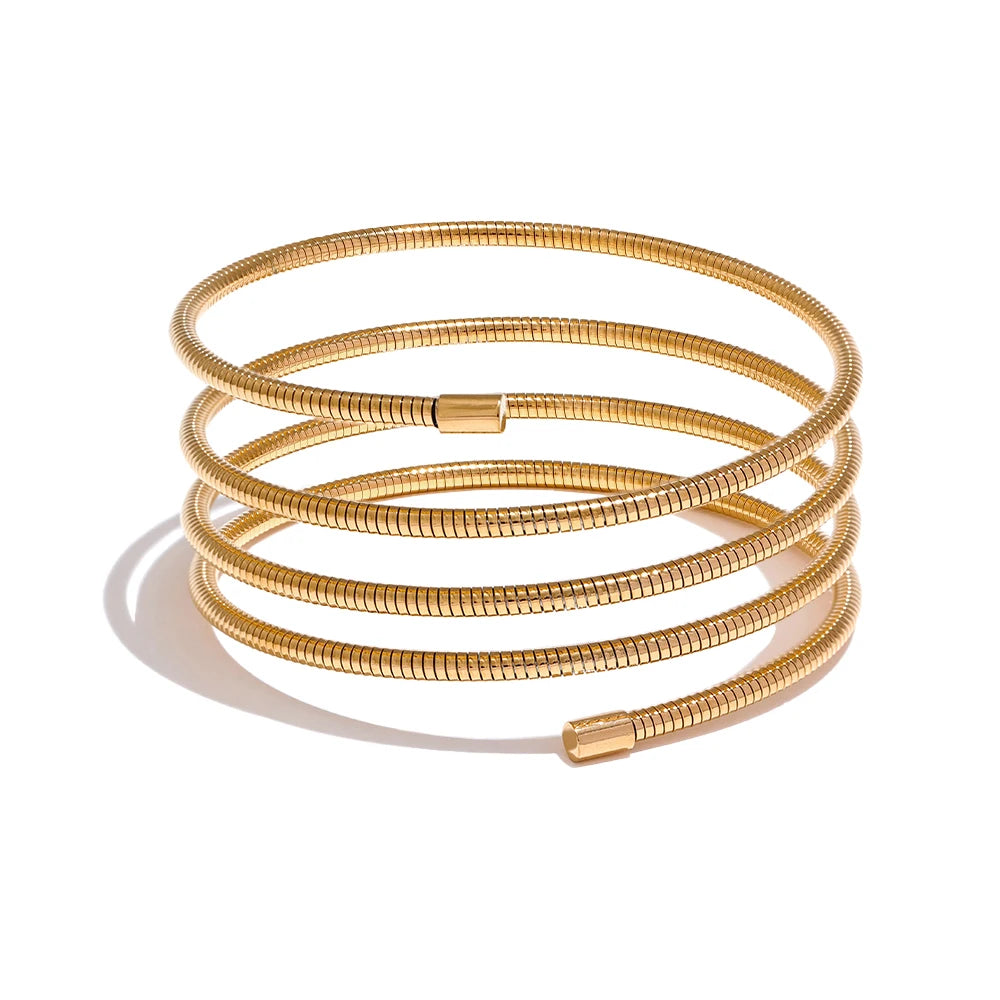 Parvaneh bracelet styled as elevated everyday jewelry